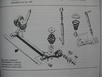 Opel Kadett E польское руководство по ремонту OPEL Kadett