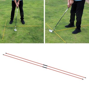 Красные выравнивающие клюшки для гольфа