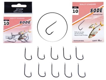 HACZYKI SODE BLACK NICKIE R.10 10 SZT