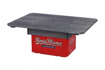 Drewniany blat na skrzynkę piwa BNP-Szar OUTLET