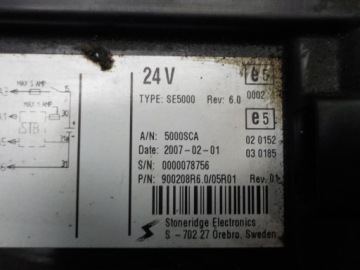 SCANIA ТАХОГРАФ SE5000