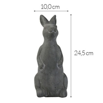 ФИГУРКА ПАСХАЛЬНОГО ЗАЯЦА - АРХИТЕКТУРНЫЙ БЕТОН