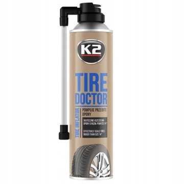 K2 TIRE DOKTOR Koło Zapasowe w Sprayu 500ml