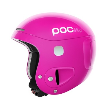 KASK POC POCITO SKULL FLUORESCENT PINK XS/S