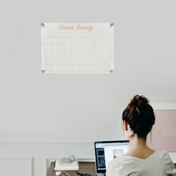 ЕЖЕНЕДЕЛЬНЫЙ ПЛАНИРОВЩИК, МАГНИТНАЯ АКРИЛОВАЯ ДОСКА, КАЛЕНДАРЬ ДЛЯ ХОЛОДИЛЬНИКА