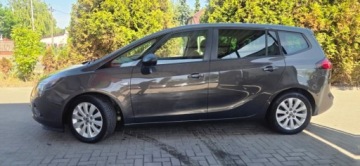 Opel Zafira C Tourer 1.4 Turbo ECOTEC 140KM 2015 Opel Zafira 1.4 Benzyna 140 KM Klima PdC Import Raty Oplaty 1.4 140KM, zdjęcie 4