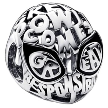 Charms Zawieszka Charms Spiderman Koralik Charmsy Trusky