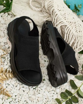 ЧЕРНЫЕ ЖЕНСКИЕ САНДАЛИИ VICES 40