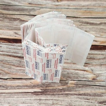 50/100 шт., дышащая повязка, водонепроницаемая повязка для первой помощи, повязка на рану