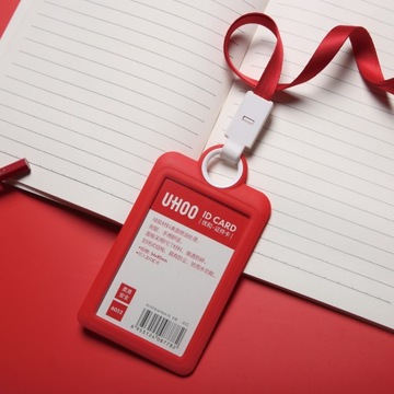 Вертикальный корпус, крышка для идентификационного бейджа