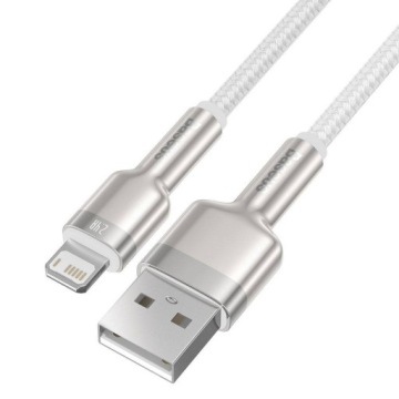 Baseus Cafule USB кабель для iPhone 2.4A 1м Белый