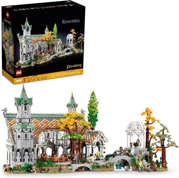 Klocki LEGO 10316 Icons WŁADCA PIERŚCIENI Zamek RIVENDELL