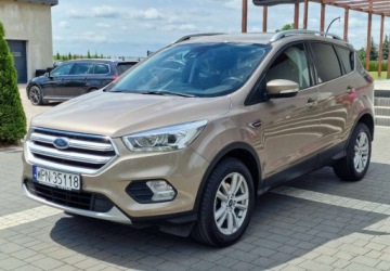 Ford Kuga II SUV Facelifting 1.5 EcoBoost 120KM 2018 Ford Kuga Ford Kuga II 1.5T KM Navi Alu Led Przebieg 66Tys 1.5 Benzyna, zdjęcie 6
