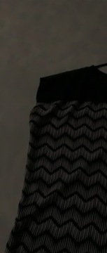 PAPAYA bluzka duża damska czarna wzór 46