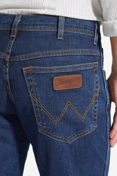 Męskie spodnie jeansowe proste Wrangler TEXAS W46 L36