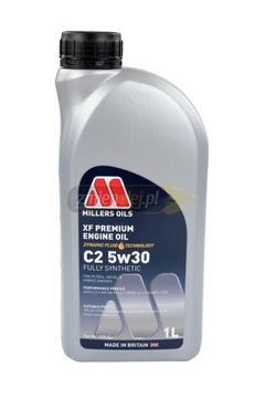 Millers Oils XF Premium C2 5W30 1L Made in England