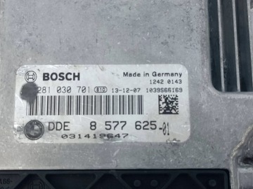 BMW 1 F20 F21 1.6D ŘÍZENÍ JEDNOTKA MOTORU 8577625