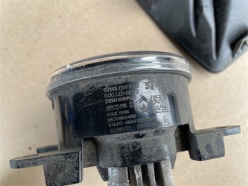 2X MŘÍŽKA HALOGEN LED INSTALACE NÁRAZNÍKU PŘEDNÍ PEUGEOT 2008 II 2 19-23R 21