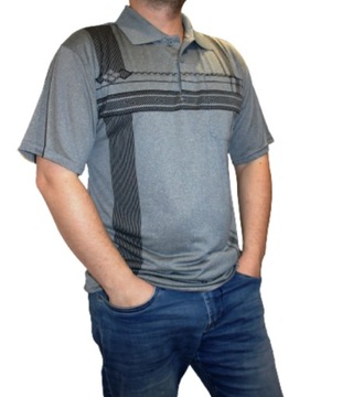 МУЖСКАЯ ПОЛО С НАГРУДНЫМ КАРМАНОМ РАЗМЕР 8XL