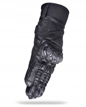 KRÓTKIE SKÓRZANE RĘKAWICE MOTOCYKLOWE WOLF STILO M