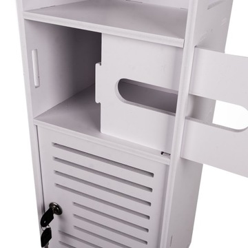 ШКАФ ДЛЯ ВАННОЙ БУМАГИ ДЕРЖАТЕЛЬ ДЛЯ ТУАЛЕТНОЙ БУМАГИ ПОЛКА ДЛЯ КЛЮЧА