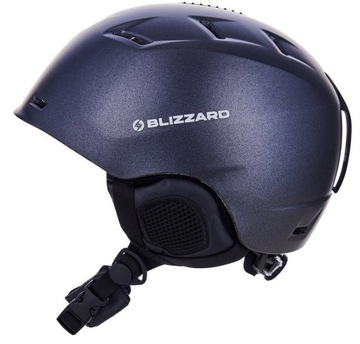 ЛЫЖНЫЙ шлем Blizzard STORM серый металлик 59-63см