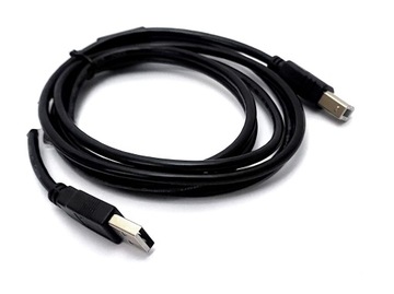 Кабель принтера USB 2.0 AM-BM 1,8 м, черный
