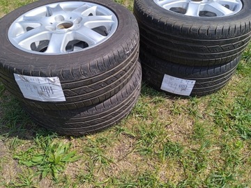 RÁFKY HLINÍK 4X100 RENAULT CLIO HYUNDAI I20 TOYOTA YARIS PNEUMATIKY LETNÍ 5MM