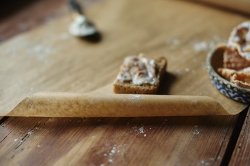 Куччик Бумага для выпечки 28см х 6м, коричневая, силиконизированная