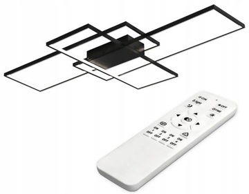 LAMPA sufitowa PLAFON żyrandol LED modern 130W CCT