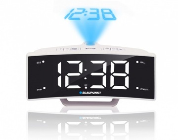 BLAUPUNKT Radiobudzik CRP7WH projektor USB