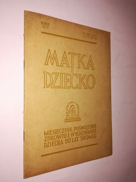 MATKA I DZIECKO 3/1950