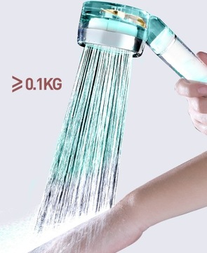 3-ЦВЕТНЫЙ ДУШЕВОЙ РУЧНОЙ С ТУРБИНОЙ И ФИЛЬТРОМ