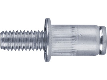 NITOTRZPIENIE NITOŚRUBY STALOWE M6 x 12mm 25 SZT PROFESIONALNE