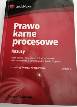 PRAWO KARNE PROCESOWE Błoński Izydorczyk Kurowski