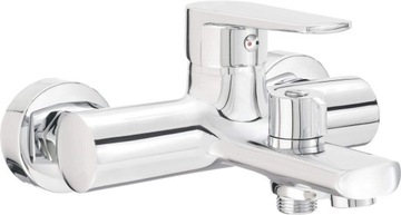 Deante Bateria wannowa Tubo chrom BUT 010M