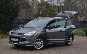Ford Kuga II SUV 2.0 Duratorq TDCi 140KM 2014 Ford Kuga GWARANCJA, 2.0 Diesel, 4x4, Xenon, Pol skora, Asystent parkowani, zdjęcie 17