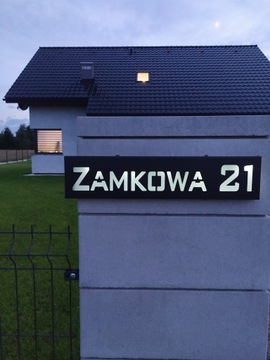 Tablica Adresowa Solarna LED Japońskie Aku PRO L