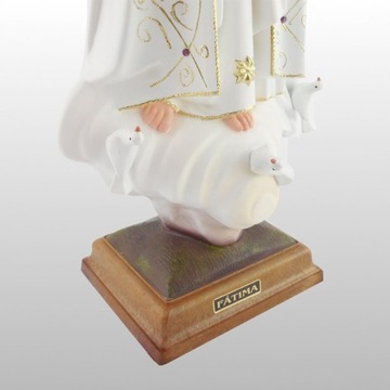 ФИГУРКА ФАТИМСКОЙ БОГОРОДИЦЫ 55 СМ (синтетическая смола)