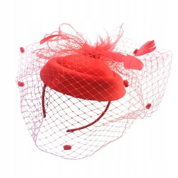 2 шляпы Fascinator с сетчатым ободом для волос