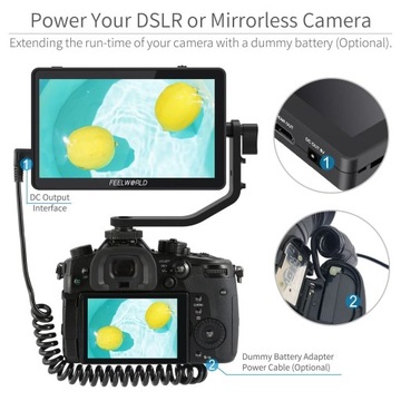 Монитор Feelworld F6 PLUS V2 с диагональю 6 дюймов