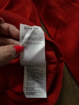 NAPAPIJRI DAMAVAND V RED SCARLET męski sweter XL