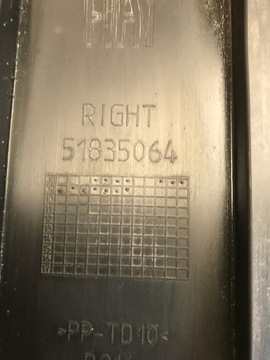 KRYT PODVOZKU PRAVÁ ZADNÍ FIAT PANDA II 51835064