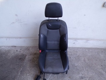 FOTEL KIEROWCY LEWY PRZÓD MERCEDES W204 PÓŁSKÓRA