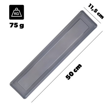 БАЛКОННАЯ ЯЩИКА ЦВЕТОЧНЫЙ ГОРШОК ЦВЕТОЧНЫЙ ВАЗ 50см РУЧКИ ПОДСТАВКА БАЛКОННАЯ БАЛЮСТРАДА