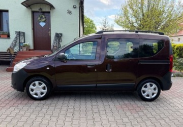 Dacia Dokker Mikrovan Facelifting 1.6 SCe 102KM 2018 Dacia Dokker 1,6 102KM CLIMA Bluetooth Bezwypadkowy Serwis Dla Wymagajacych, zdjęcie 1