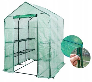 НЕО ФОЛЬГА ТЕПЛИЧНЫЙ ТУННЕЛЬ 195x143x143см САД