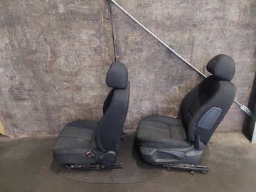 KOMPLET SEDADLA LEVÝ PRAVÝ PŘEDNÍ + POHOVKA ZADNÍ BOKY PEUGEOT 407 SEDAN