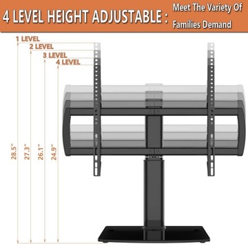 HEMUDU HT04B-002 Держатель под телевизор, подставка