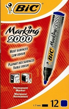 МАРКЕР СИНИЙ BIC КРУГЛЫЙ МАРКЕР СИНИЙ